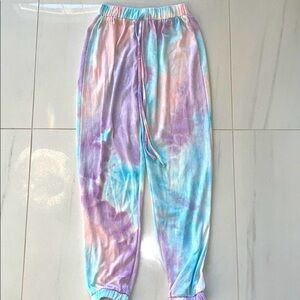 Shein Lightweight Tie Dye Joggers Size S